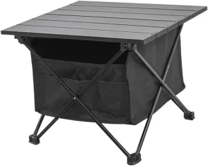 Portable Folding Table Outdoor Camping Table Easy Setup Fold Down Compact Lightweight Aluminum Alloy
