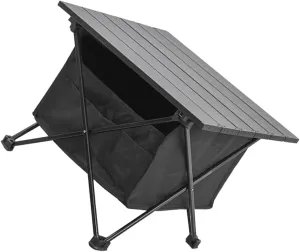 Portable Grill Table for Camping Folding Barbecue Table Outdoor Folding Desk Compact Mini Lightweight Aluminum Alloy