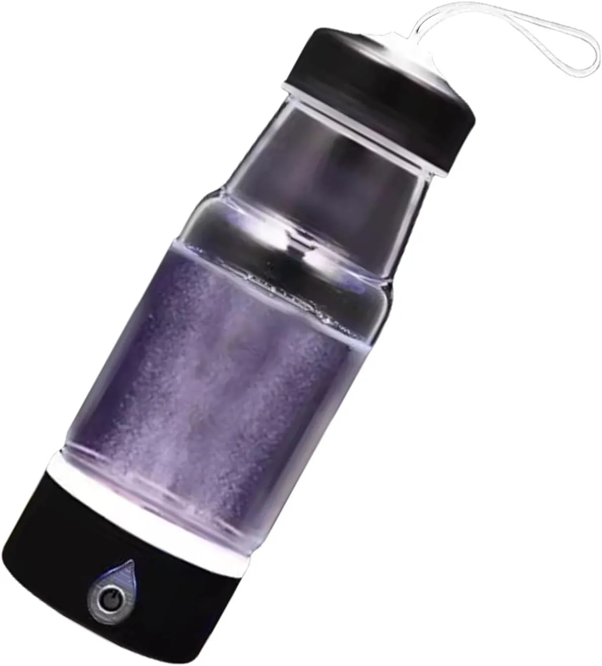 Portable Hydrogens Water Bottle Rechargeable Ionizer Alkaline Maker Rich Hydrogens Water Glass for Home Or Gym Use