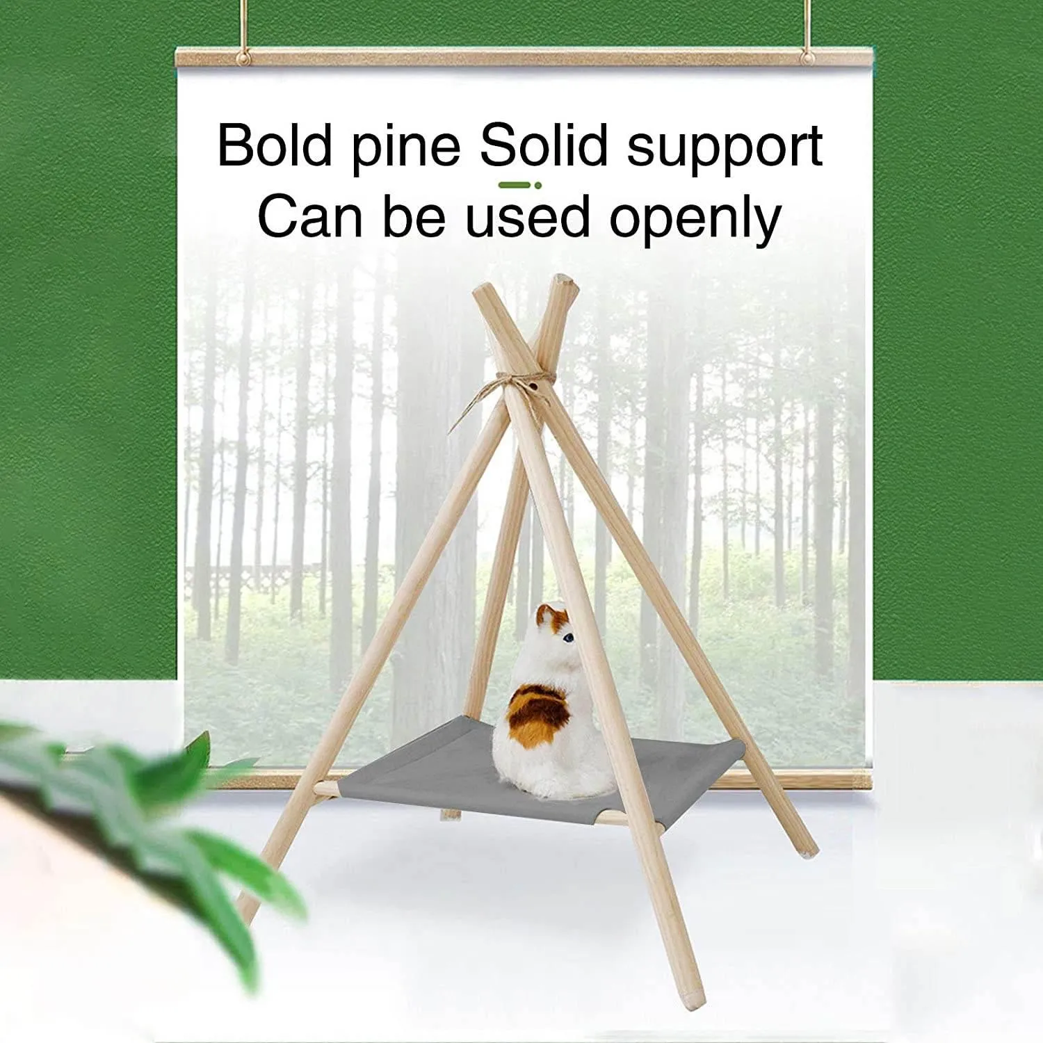 Portable Pet Bed Tent - Cozy Travel Shelter for Cats  Dogs
