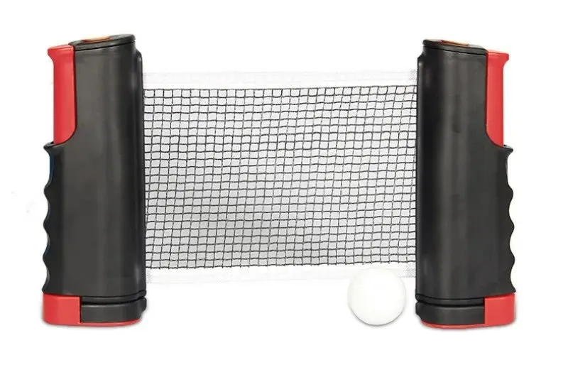 Portable Table Tennis Set - Retractable Table Tennis Net Portable Ping Pong Net