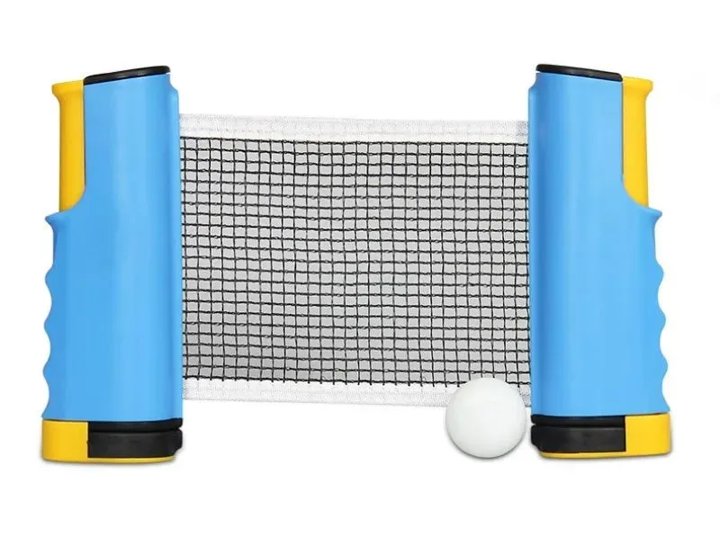 Portable Table Tennis Set - Retractable Table Tennis Net Portable Ping Pong Net