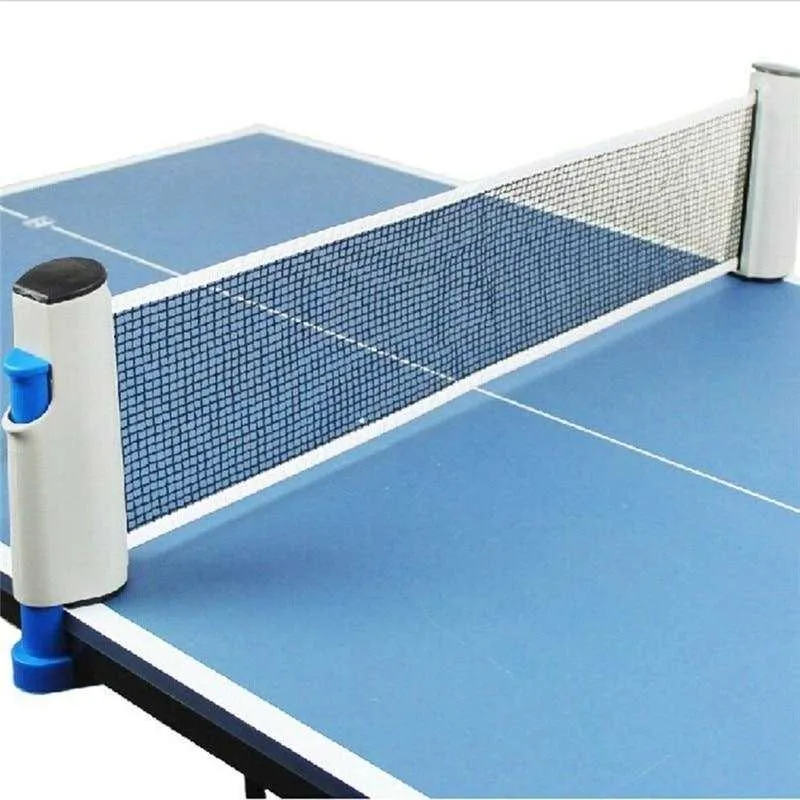 Portable Table Tennis Set - Retractable Table Tennis Net Portable Ping Pong Net