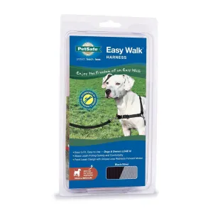Premier Easy Walk Harness Black Silver