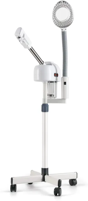 Professional 2in1 Ozone Facial Steamer with 5X Mag Lamp Floor for Spa Shop