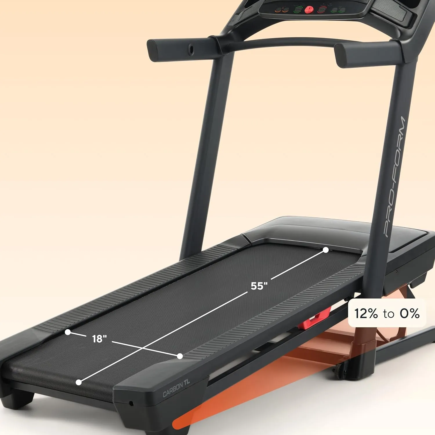 Proform Carbon Treadmills: Treadmills for Walking and Running with Built-in Fan and SpaceSaver Design