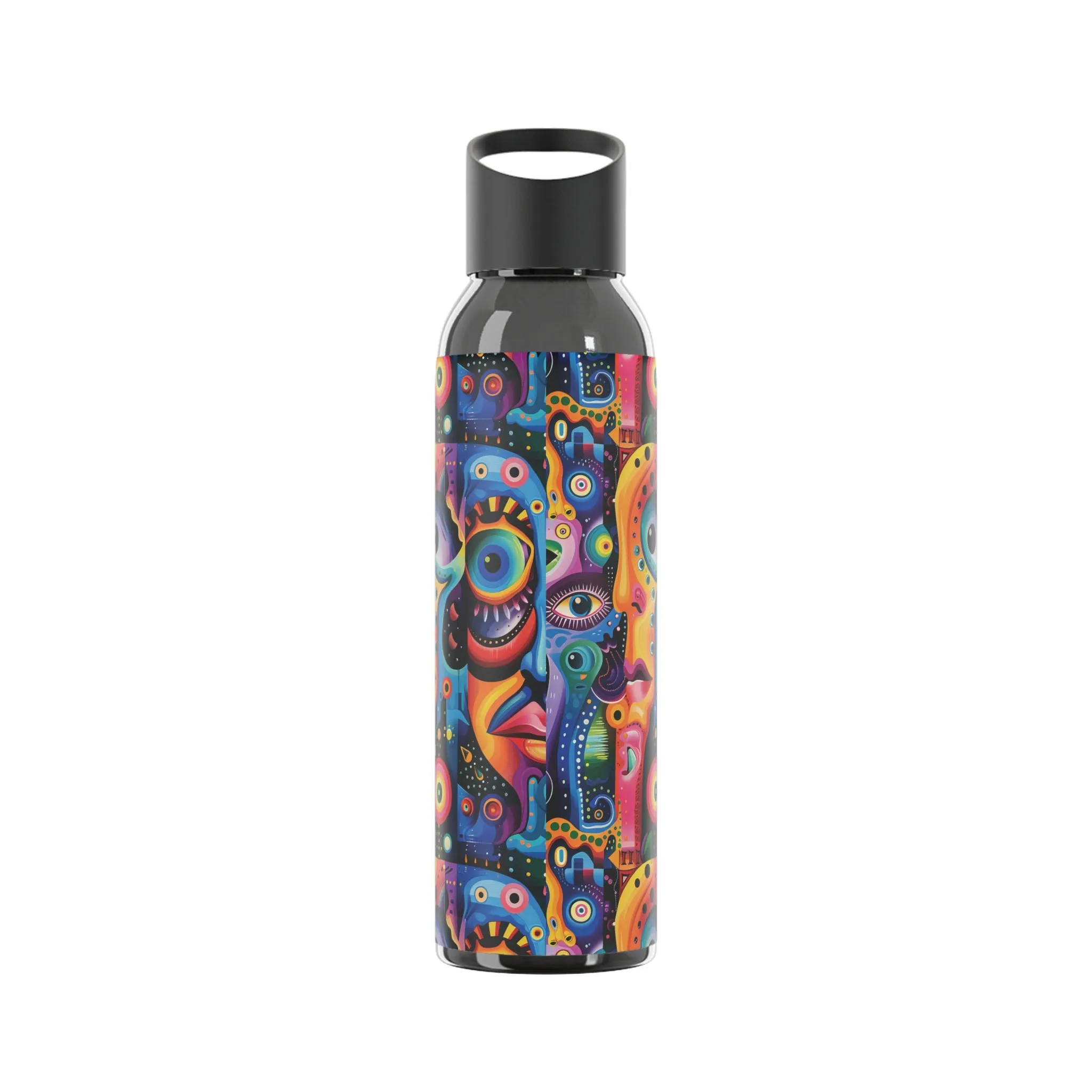 Psychedelic Visions Colorful Sky Water Bottle - Artistic Insulated Hydration for Everyday Use