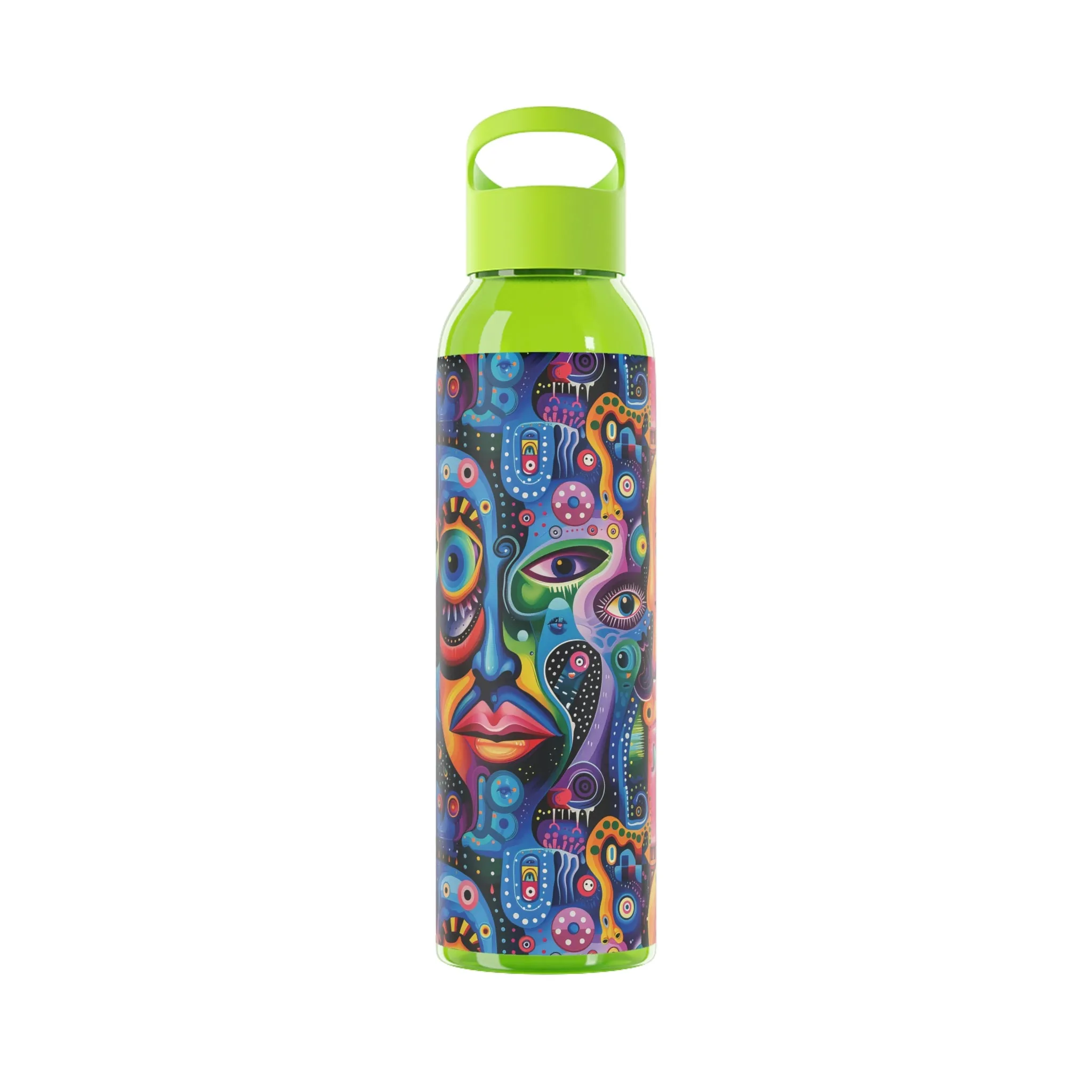 Psychedelic Visions Colorful Sky Water Bottle - Artistic Insulated Hydration for Everyday Use