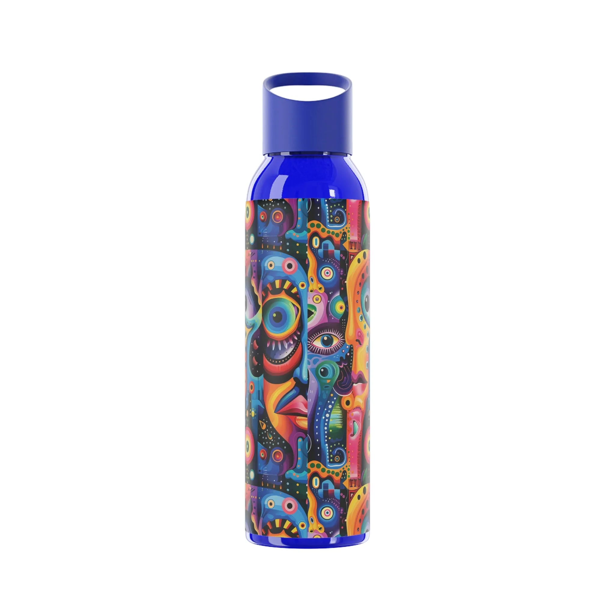 Psychedelic Visions Colorful Sky Water Bottle - Artistic Insulated Hydration for Everyday Use