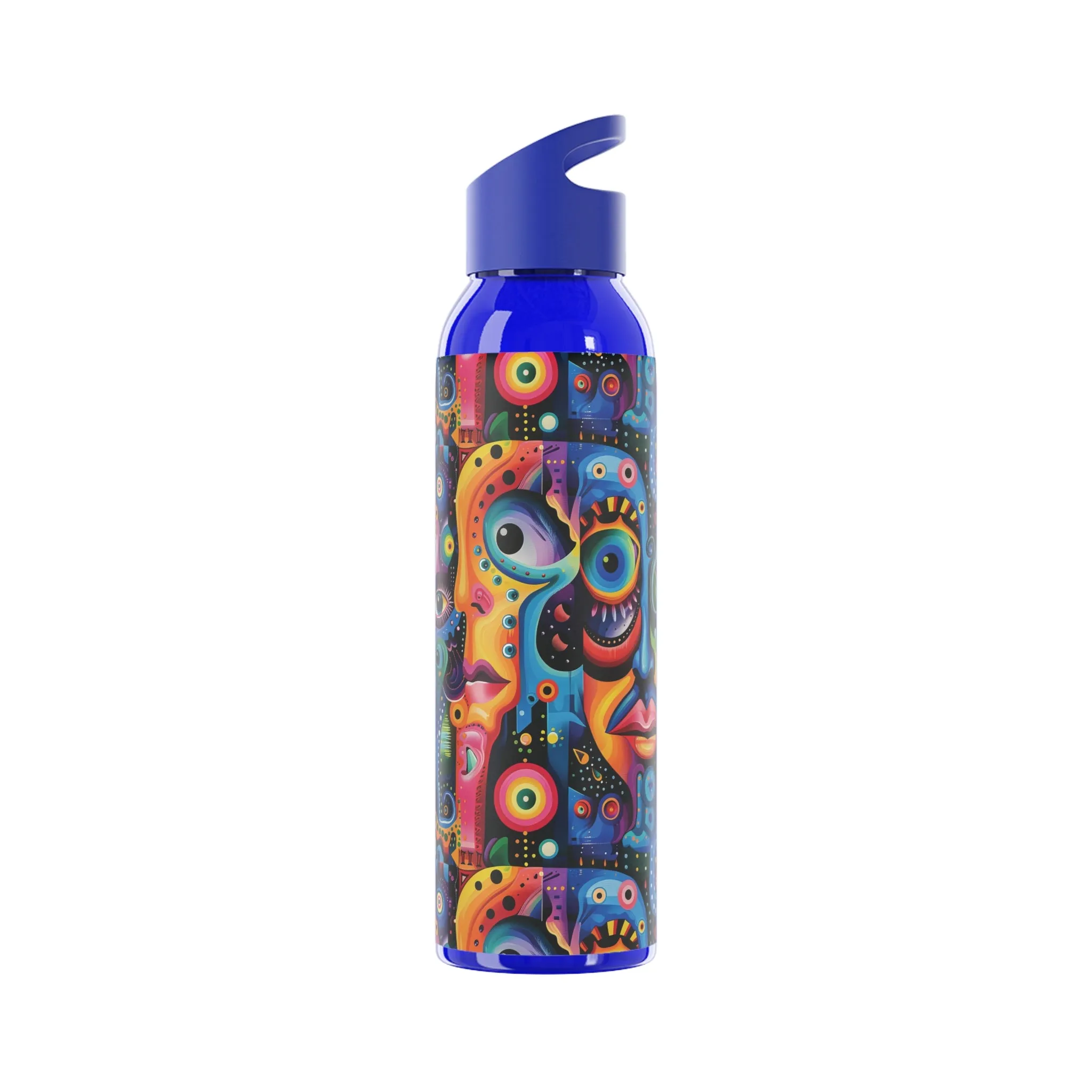 Psychedelic Visions Colorful Sky Water Bottle - Artistic Insulated Hydration for Everyday Use