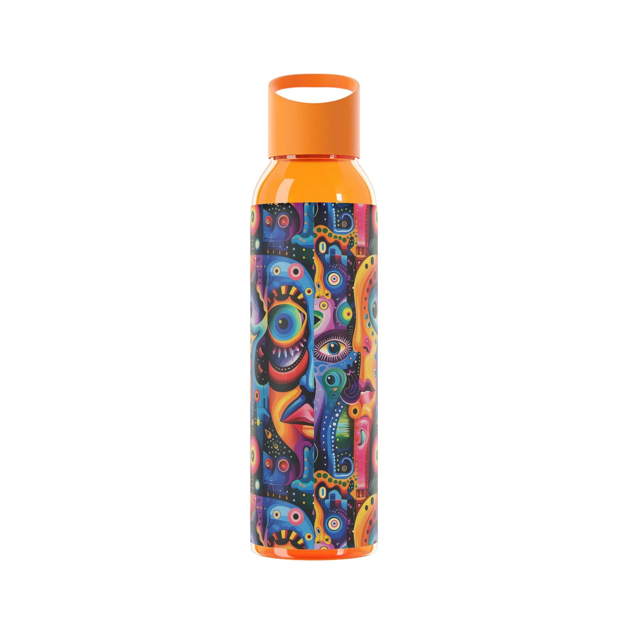 Psychedelic Visions Colorful Sky Water Bottle - Artistic Insulated Hydration for Everyday Use