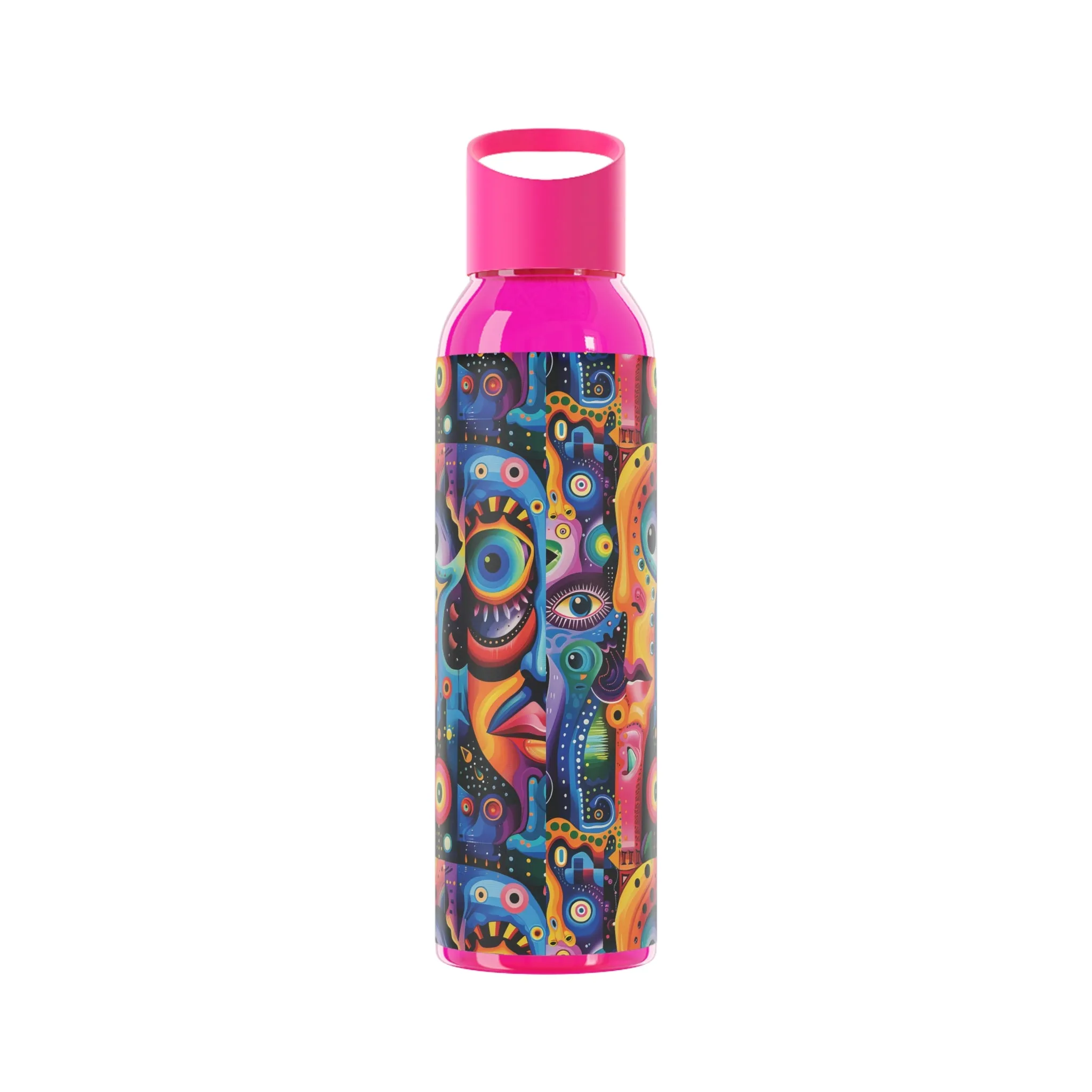 Psychedelic Visions Colorful Sky Water Bottle - Artistic Insulated Hydration for Everyday Use