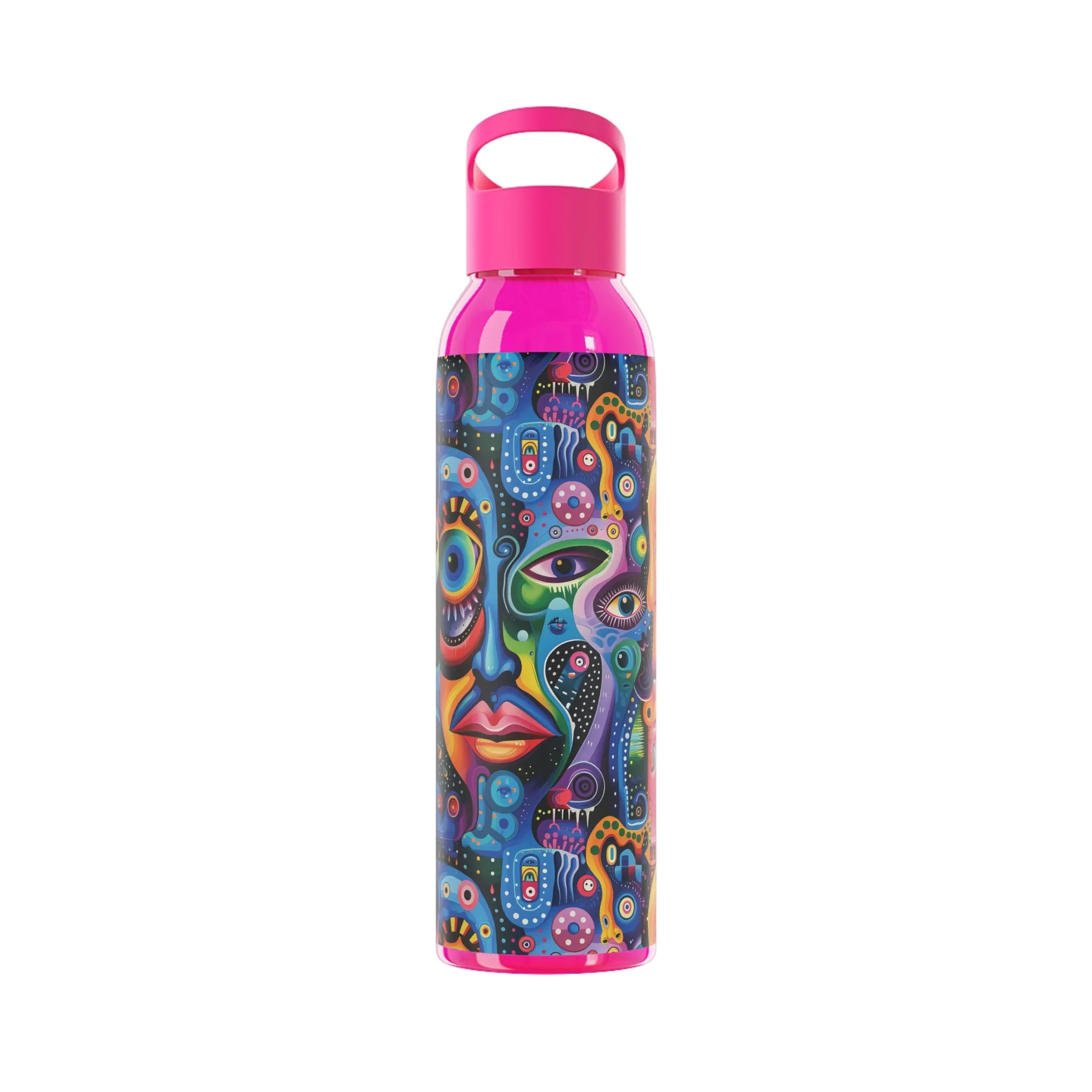 Psychedelic Visions Colorful Sky Water Bottle - Artistic Insulated Hydration for Everyday Use