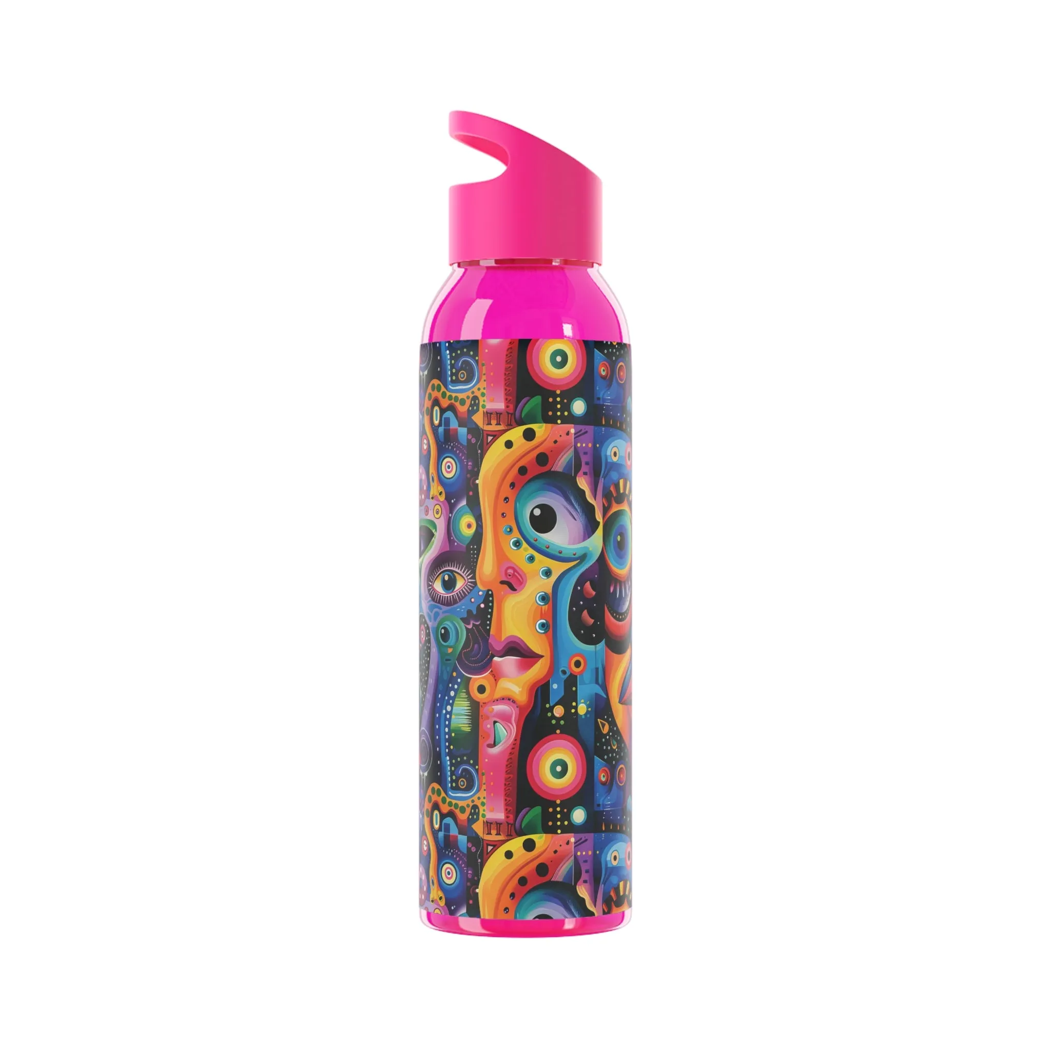 Psychedelic Visions Colorful Sky Water Bottle - Artistic Insulated Hydration for Everyday Use