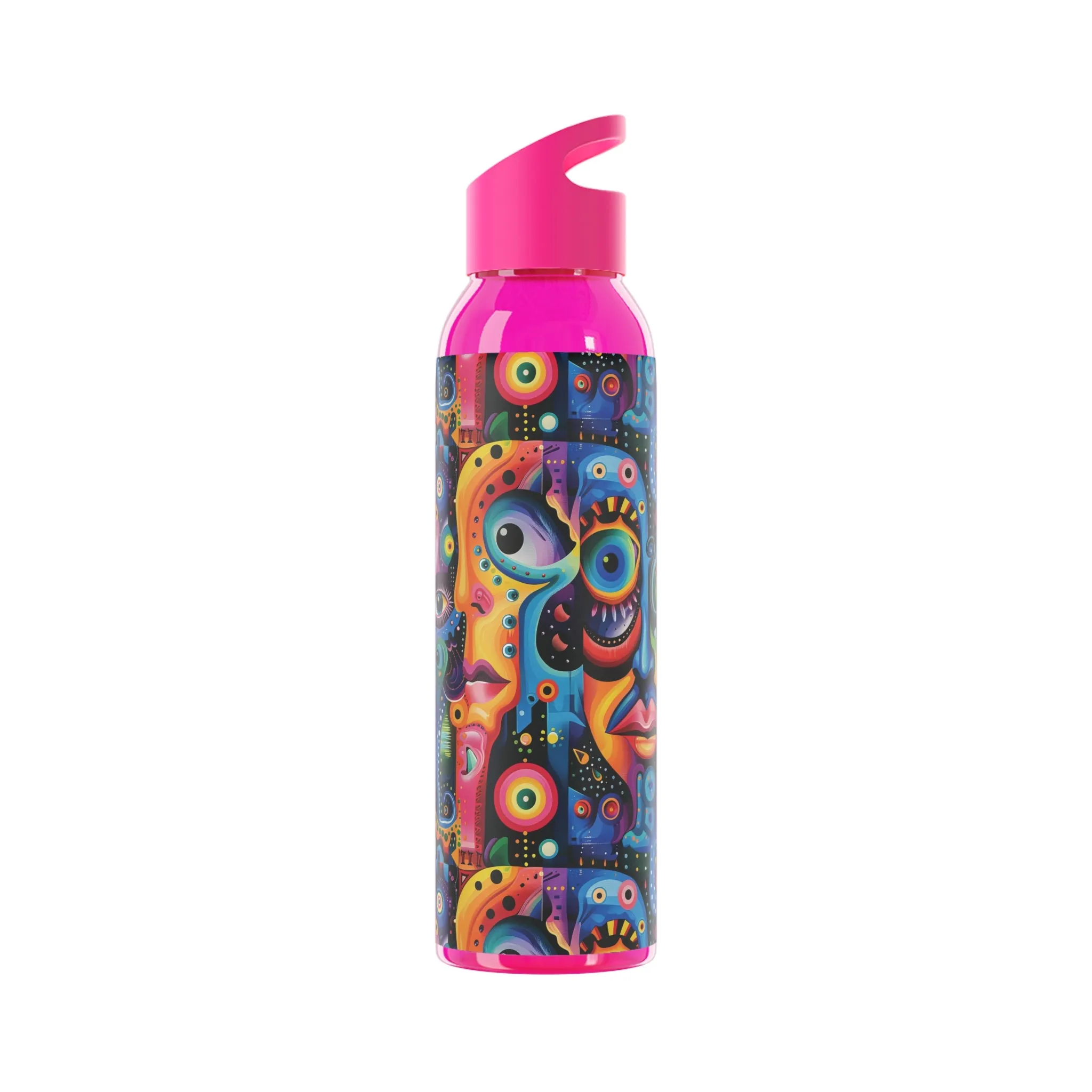 Psychedelic Visions Colorful Sky Water Bottle - Artistic Insulated Hydration for Everyday Use