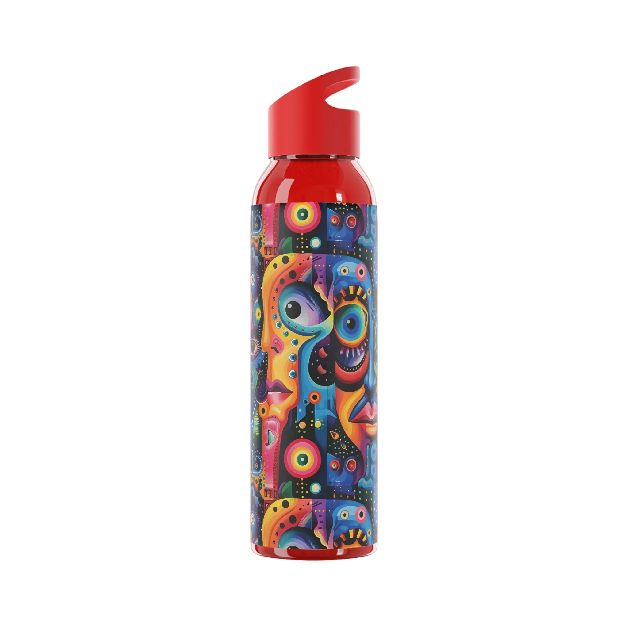 Psychedelic Visions Colorful Sky Water Bottle - Artistic Insulated Hydration for Everyday Use