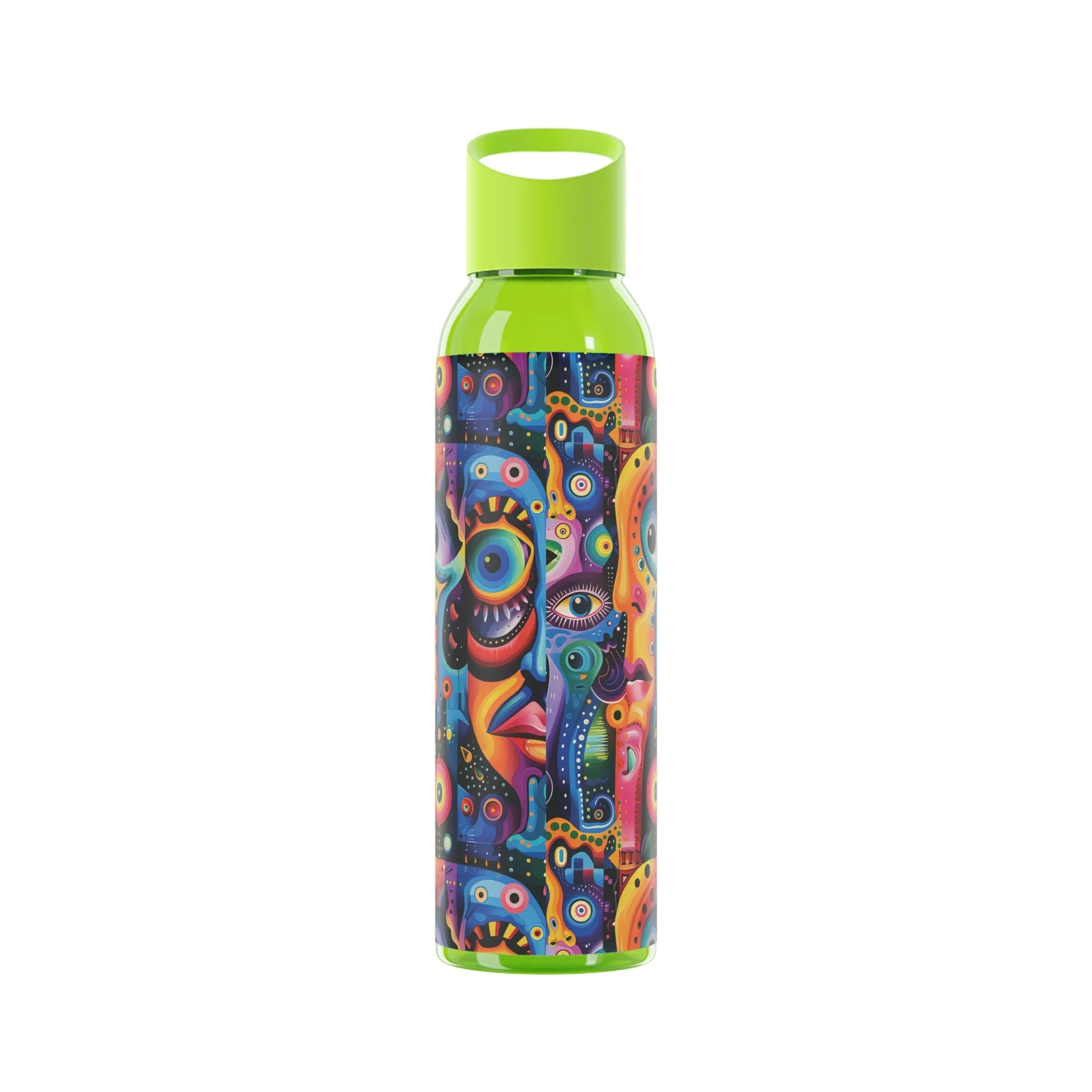 Psychedelic Visions Colorful Sky Water Bottle - Artistic Insulated Hydration for Everyday Use