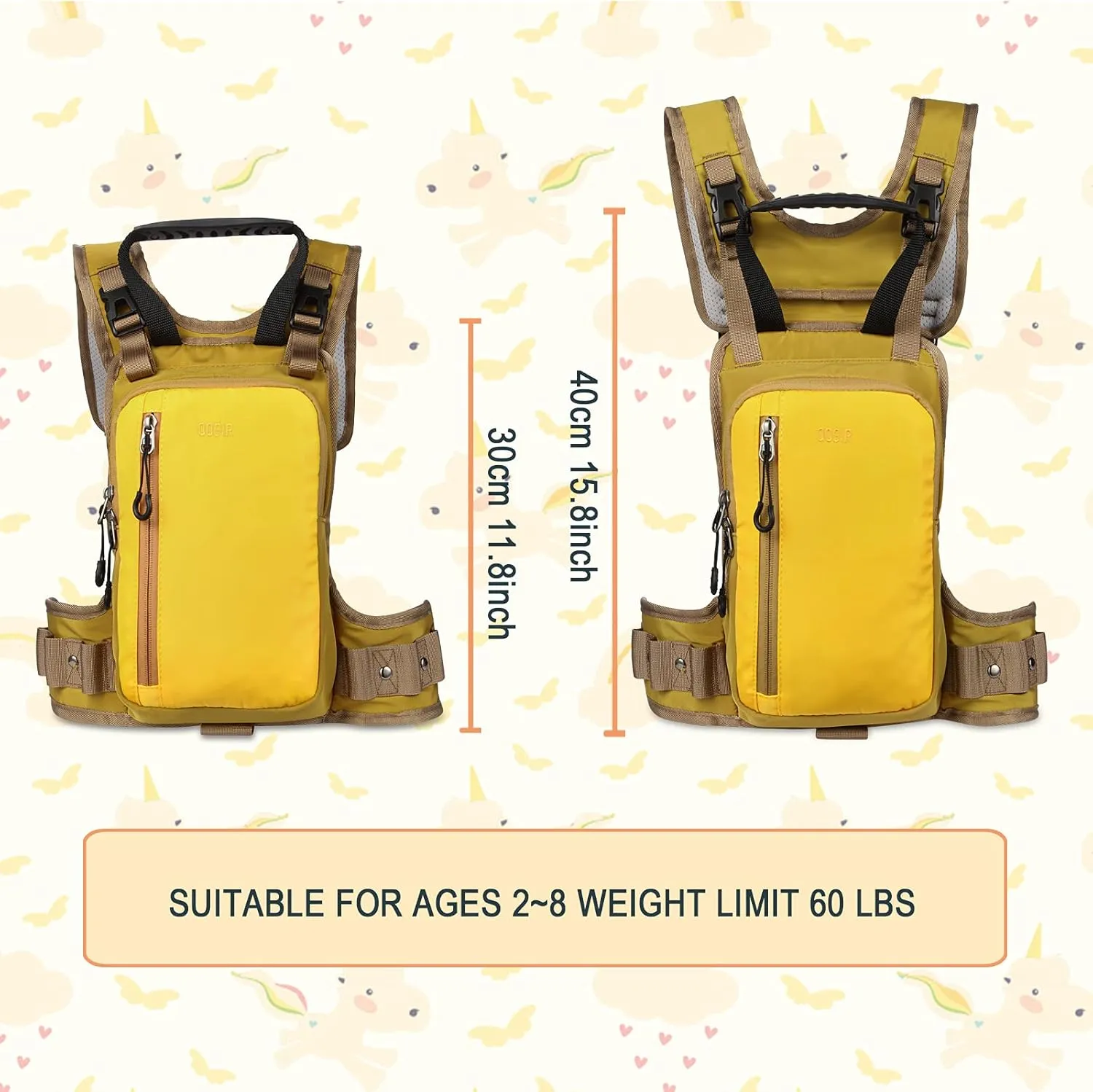 QOGIR Ski and Snowboard Harness for Kids: Learn to Ski and Teach Your Child The Speed Control
