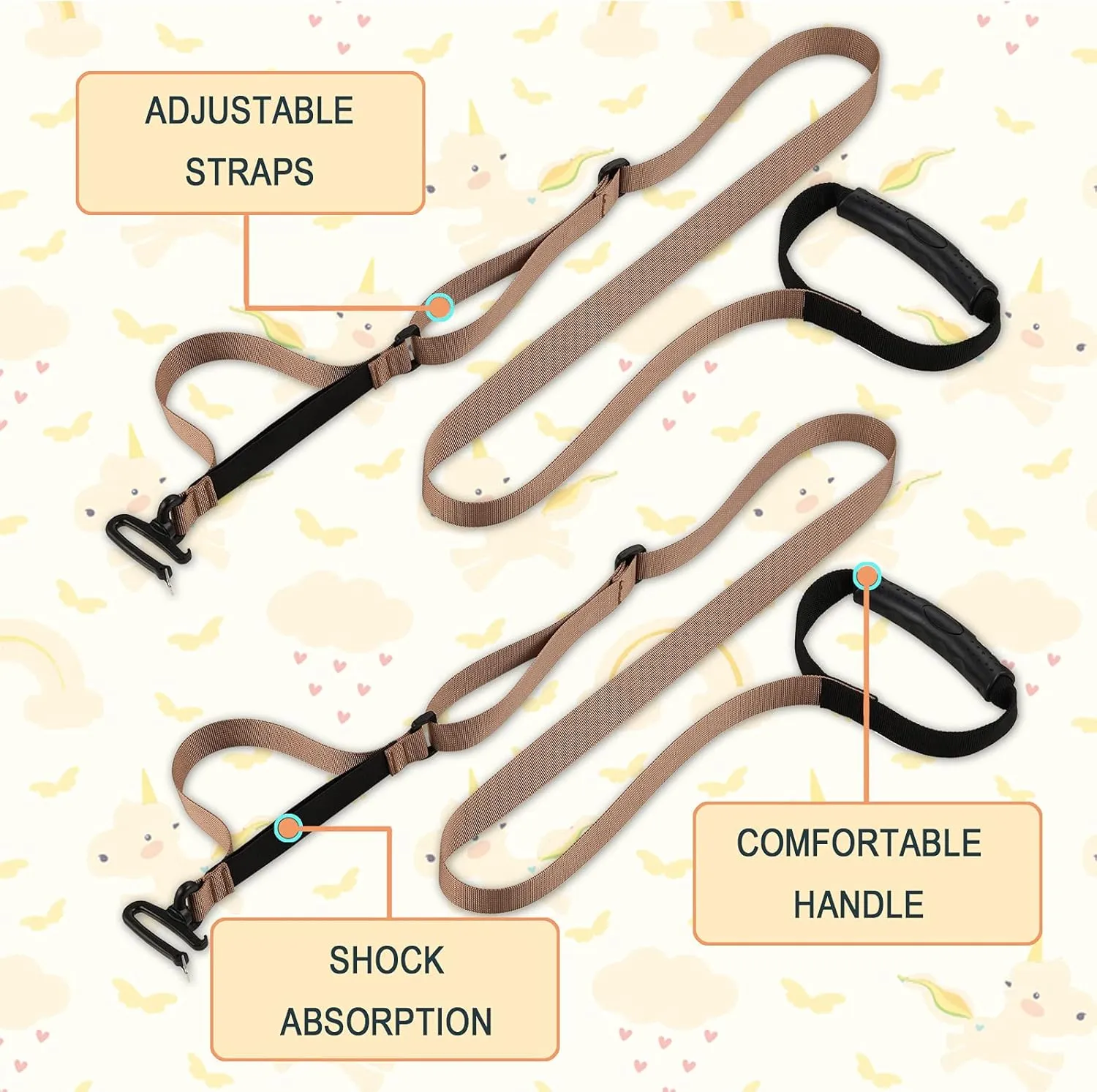 QOGIR Ski and Snowboard Harness for Kids: Learn to Ski and Teach Your Child The Speed Control