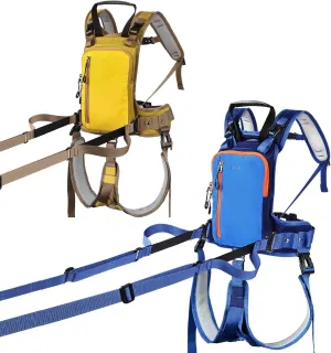 QOGIR Ski Harness for Kids: Teach Your Child The Speed Control of Skiing with Mini Backpack and Adjustable Seat Harness