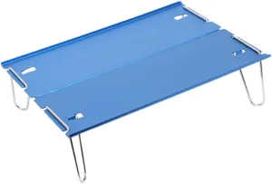 Quick-fold Aluminum Camping Table Compact Sturdy for Outdoor Tea Time Beach 1pc