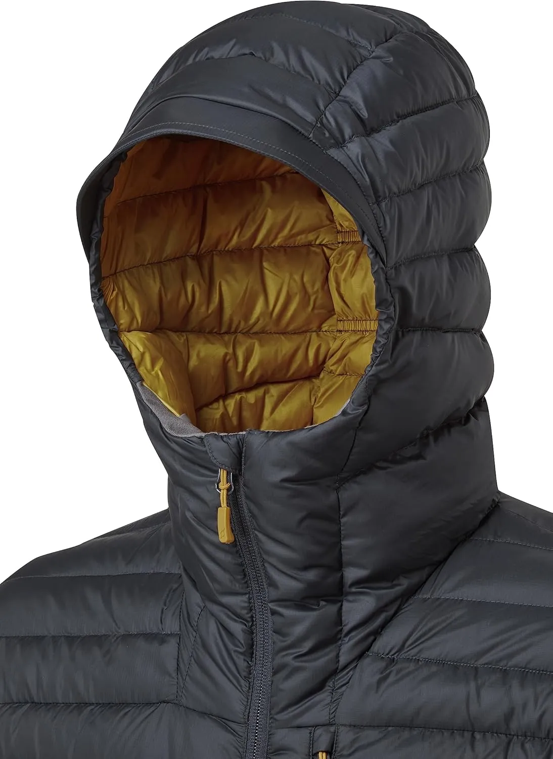 Rab Men's Microlight Alpine 700-Fill Down Hooded Puffer Jacket for Hiking & Skiing