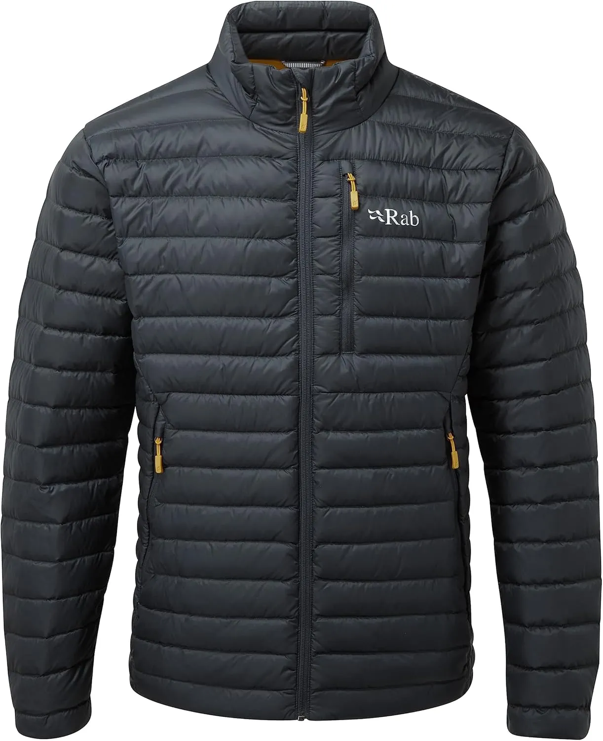 Rab Men's Microlight Down Jacket for Hiking, Climbing, and Skiing