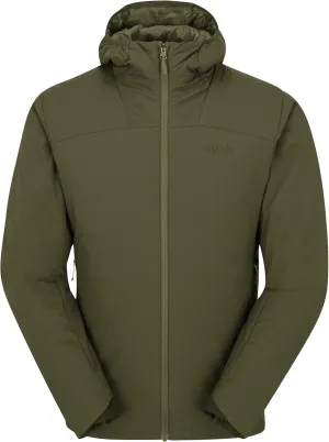 Rab Men's Xenair Alpine Light Hooded Insulated Jacket for Hiking & Mountaineering