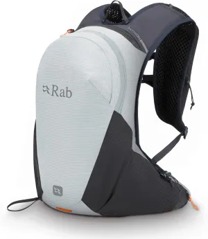 Rab Nitron Lightweight Hydration Pack - Comfortable Daypack for Hiking, Trekking, & Trail Running - Dark Pewter/Anthracite - 12-Liter (Back Length - Medium)