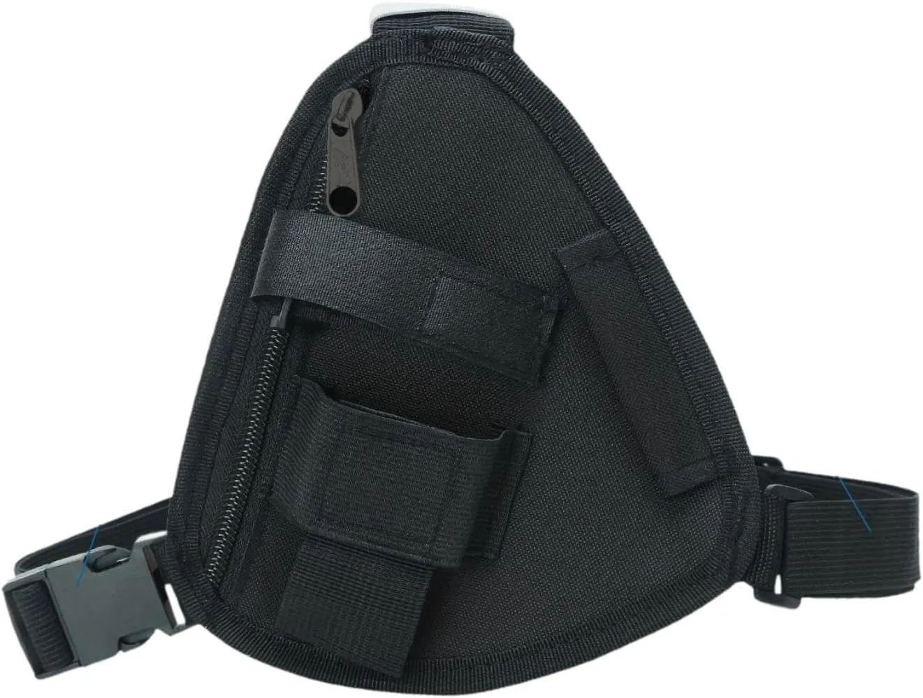 Radio Chest Harness Bag for Walkie Talkie, Two Way Radio Pack for Construction, Climbing, Outdoor Activities