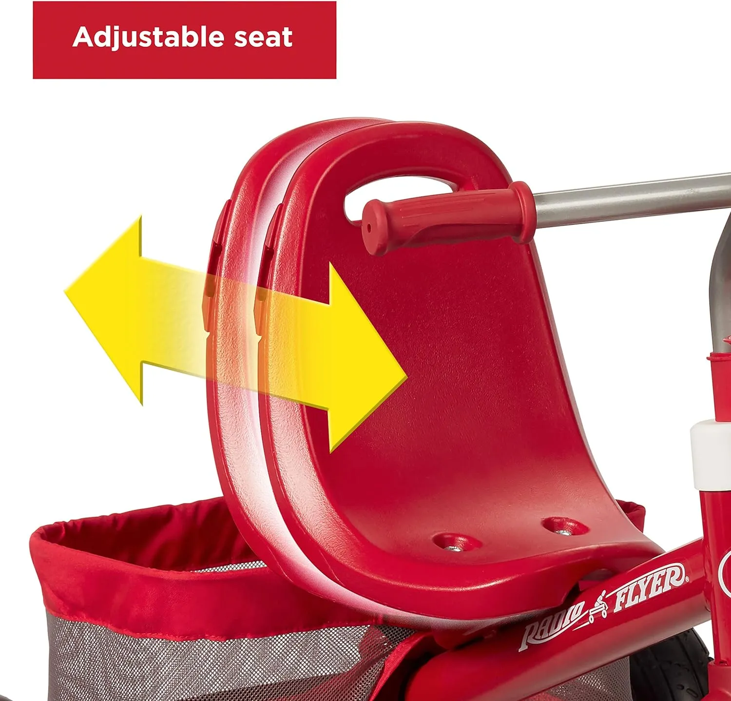 Radio Flyer Ultimate All-Terrain Stroll 'N Trike, Kids and Toddler Tricycle, Red Toddler Bike, for Ages 9 Months - 5 Years