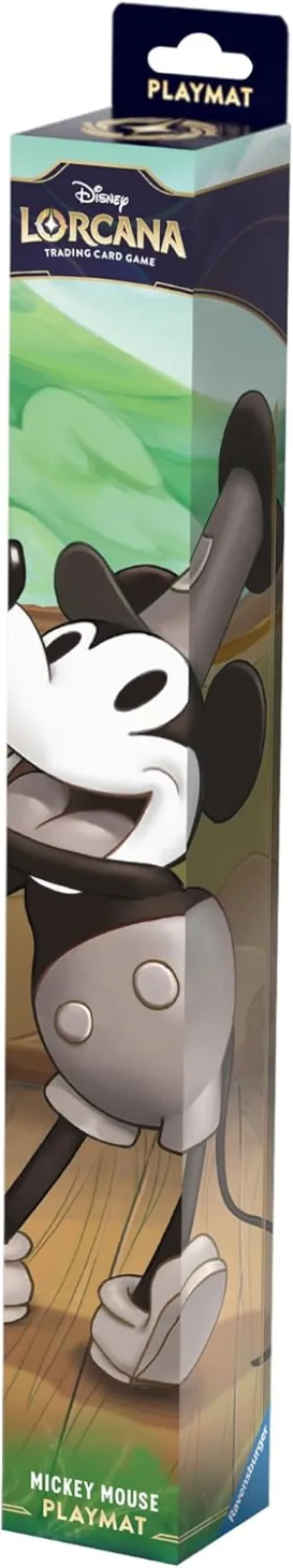 Ravensburger Disney Lorcana TCG Playmat Featuring Mickey Mouse – True Friend by Dave Beauchene | Protects Cards | Versatile Game, Desk, or Mouse Pad | Durable Non-Slip Surface | Suitable for Ages 8 