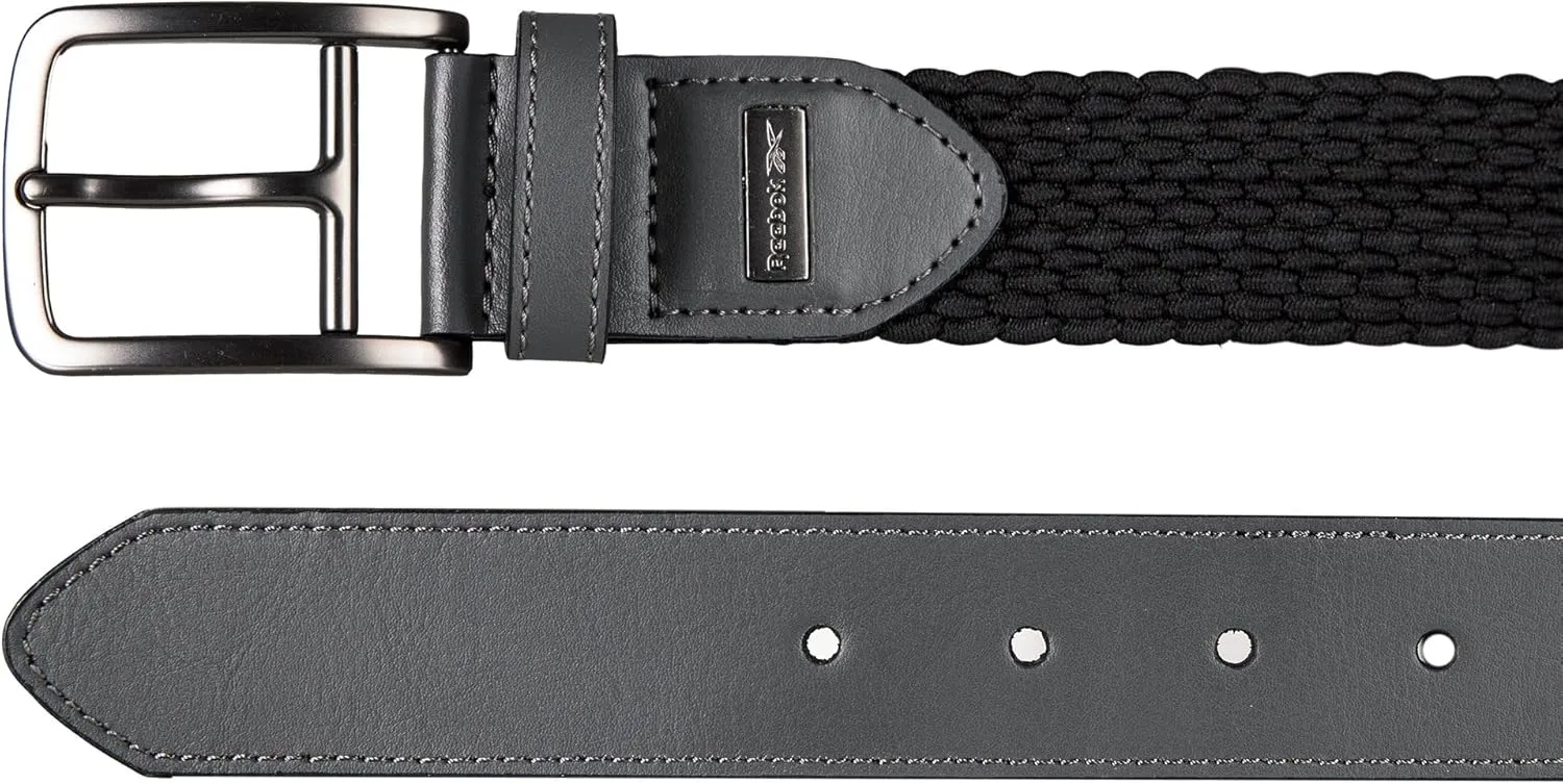 Reebok Men's Golf Belts| Lightweight | Athletic Comfort | Nylon Webbing