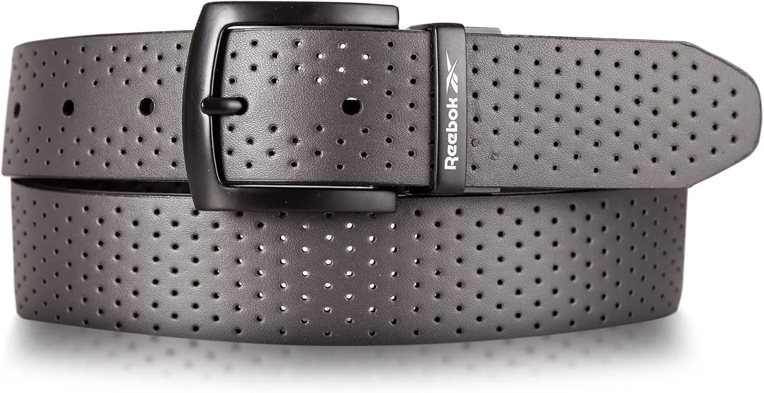 Reebok Men's Golf Belts| Lightweight | Athletic Comfort | Nylon Webbing