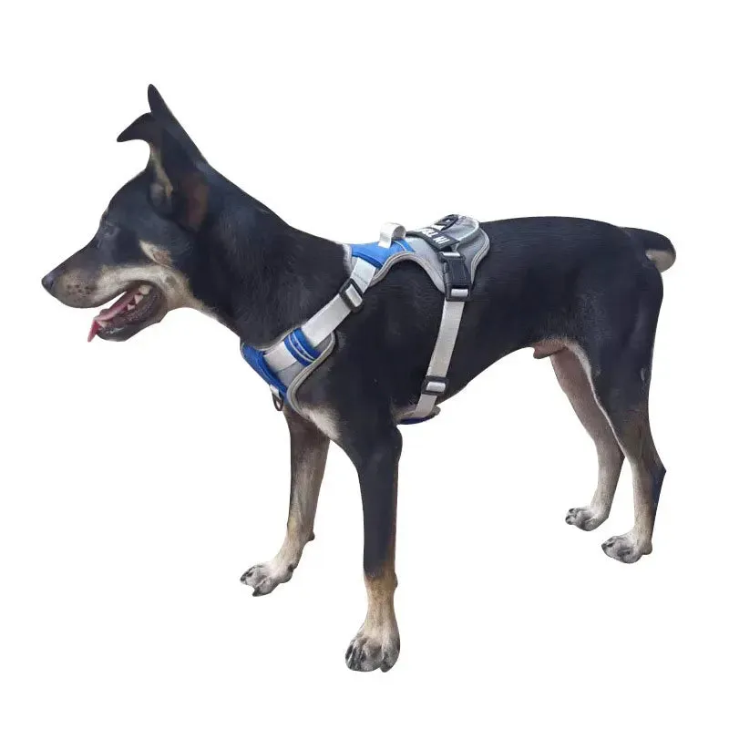 Reflective Nylon Adjustable Dog Harness Vest