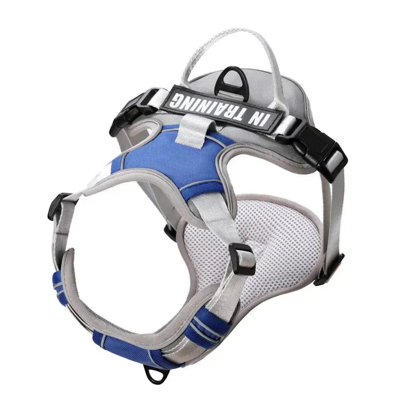 Reflective Nylon Adjustable Dog Harness Vest