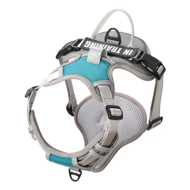 Reflective Nylon Adjustable Dog Harness Vest