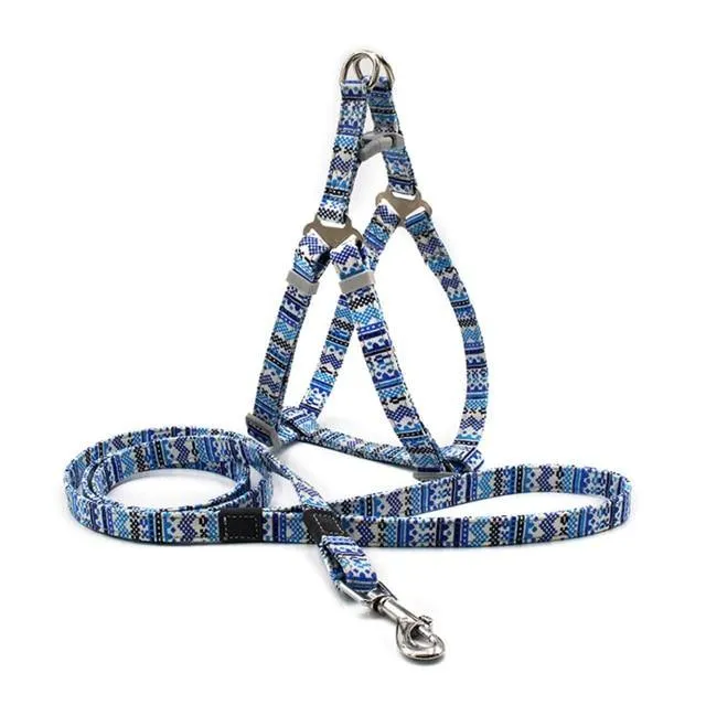 Reflective Nylon Dog Harness & Lead