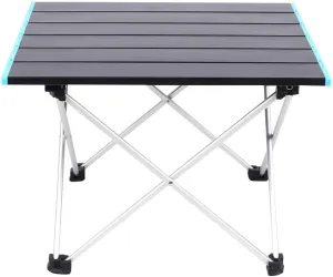 Restokki Portable Camping Table, Portable Grill Table, Small Folding Beach Table, Compact Backpacking Travel Table for Outdoor Hiking, Picnics, Cooking