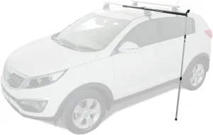 Rhino-Rack Universal Side Loader for One Person Loading of Kayaks, Canoes, SUP Paddleboards, Surfboards, Ladders, Lumber; Fits Most Roof Racks Includes 6 Rack Adapters, Foam Pad & Quick Strap (RUSL)