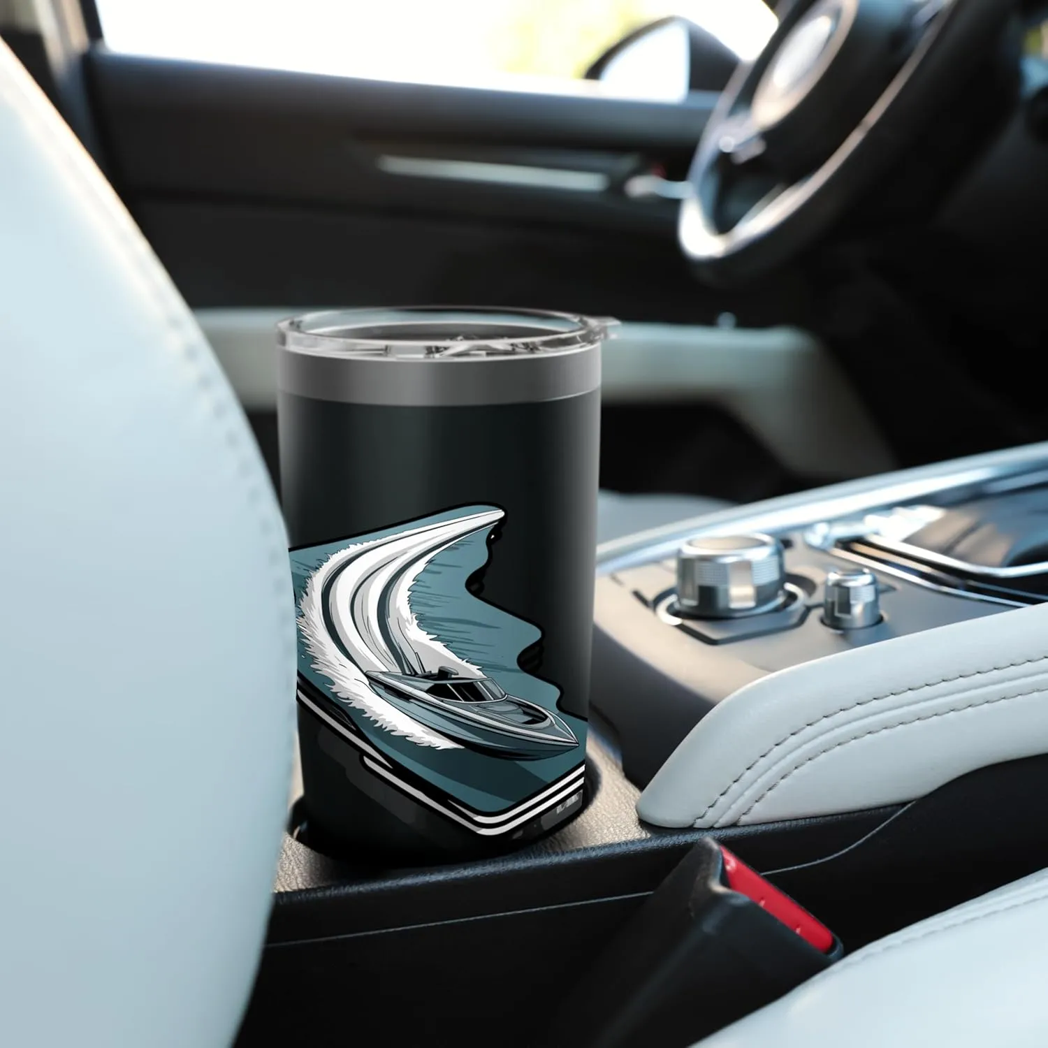 Ride Wave Speedboat Adventure Stainless Steel Insulated Tumbler