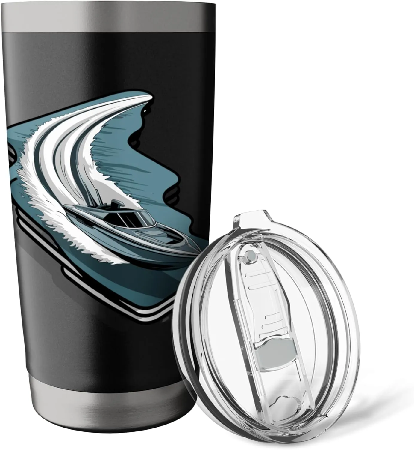 Ride Wave Speedboat Adventure Stainless Steel Insulated Tumbler
