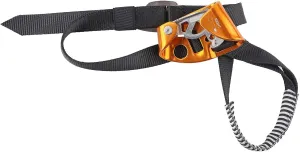Right Foot Ascender for Rock Climbing | Lightweight Aluminum - Alloy | Adjustable for 8-13mm Ropes | 100KG Load Capacity