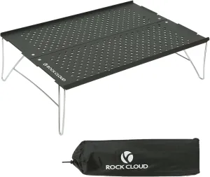 ROCK CLOUD Mini Compact Camping Table Ultralight Folding Table for Backpacking Camp Hiking Beach Picnic BBQ