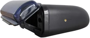 Rockville RMH200B Single DIN Marine Receiver Waterproof Gimbal Housing, Pre-Wired Installation, Durable ABS Construction, UV-Resistant, for Boats and Marine Environments