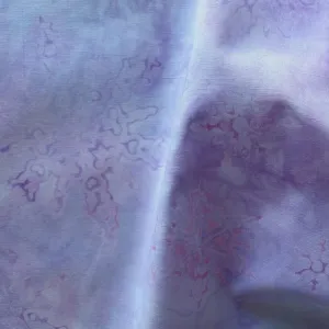 Rose & Lavender Snowflakes Cotton Batik (Made in Indonesia)