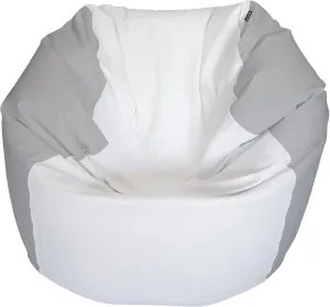 Round Marine Beanbag (Medium, Multi) (White/Grey)