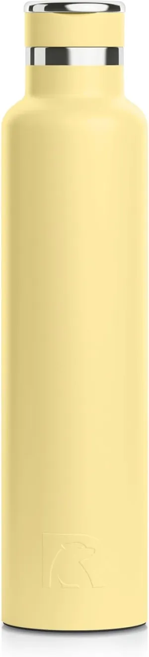 RTIC 26oz Journey Bottle Metal Stainless Steel Vacuum Insulated, BPA Free, Reusable, for Water, Hot and Cold Drinks, Travel, Sports, Camping, Sunlight
