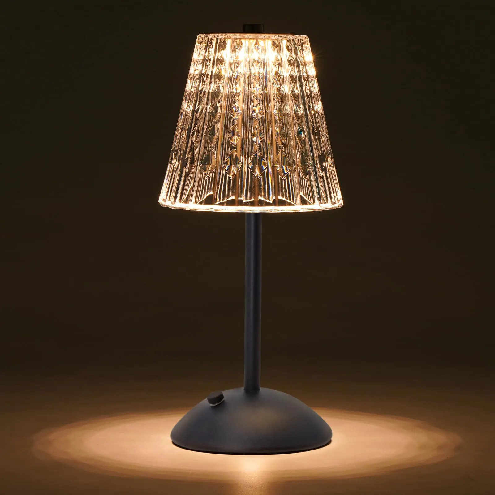 Rynx | Nusogon Wireless Lamp, Touch Lamp 3 Colors, Portable Lamp, Rechargeable Small Lamp, Battery-Operated Lamp For Bedroom Living Room