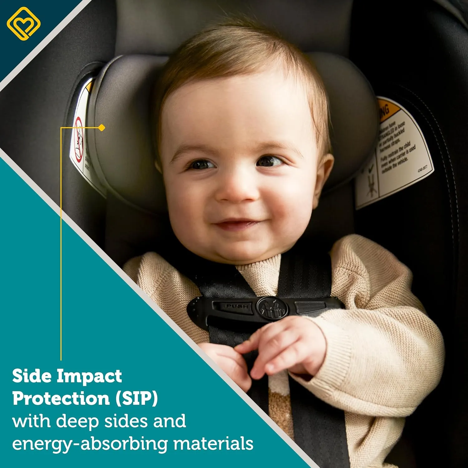 Safety 1st OnBoard FLX Infant Car Seat, Monument 4